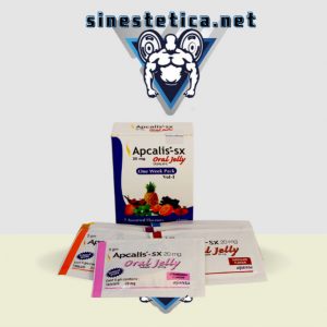 Generica TADALAFIL in vendita in Italia: Apcalis SX Oral Jelly 20mg nel negozio online di pillole ED sinestetica.net