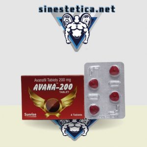 Generica AVANAFIL in vendita in Italia: Avana 200 mg Tab nel negozio online di pillole ED sinestetica.net