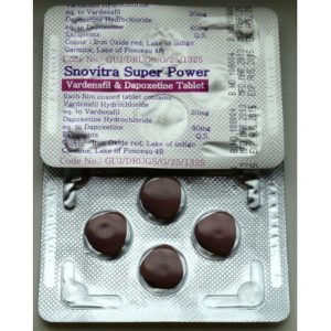 Generica DAPOXETINE in vendita in Italia: Snovitra Super Power nel negozio online di pillole ED sinestetica.net