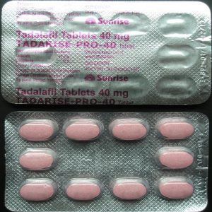 Generica TADALAFIL in vendita in Italia: Tadarise Pro 40 mg nel negozio online di pillole ED sinestetica.net